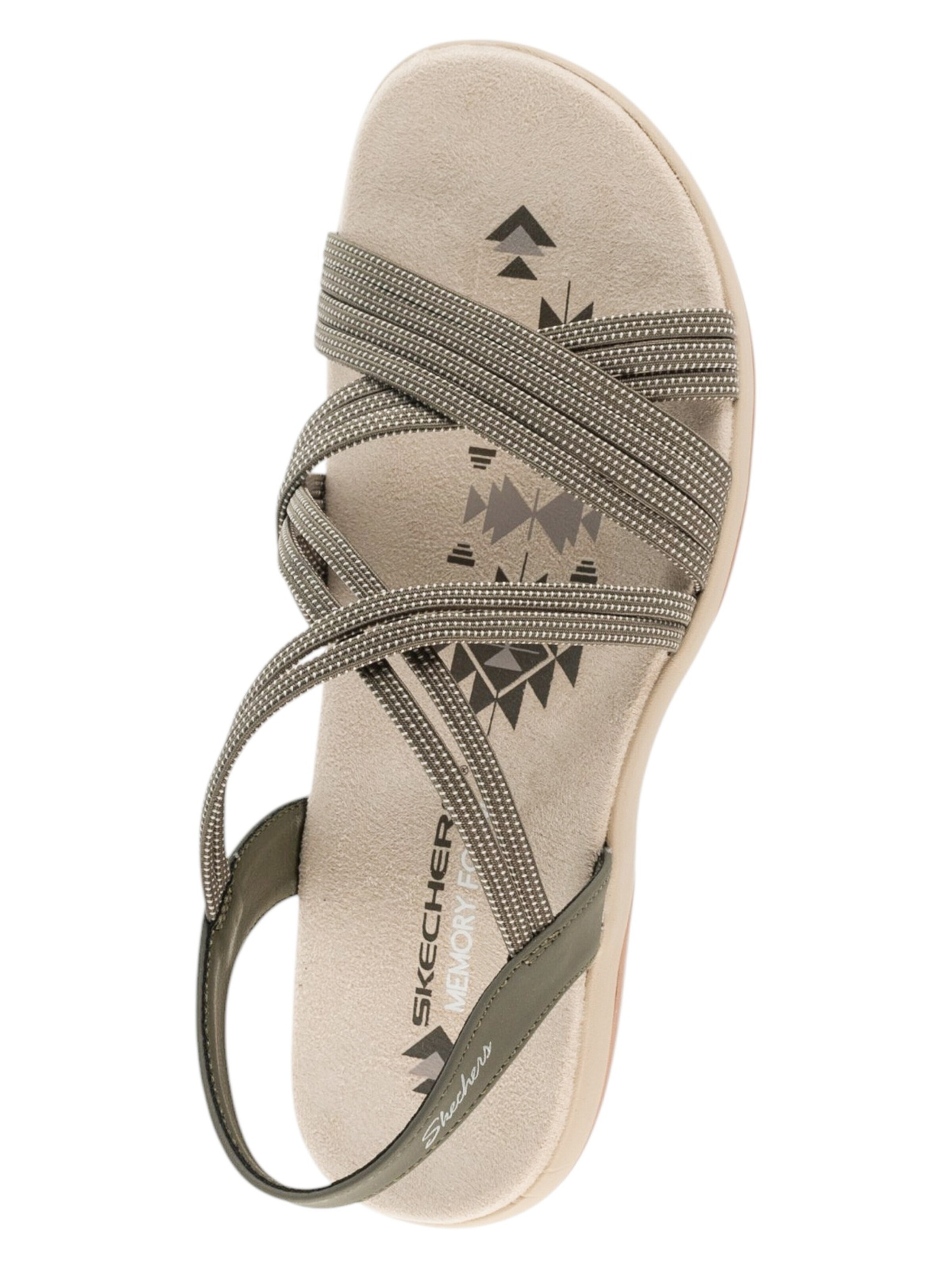 Sandales 'Skechers Reggae Slim - Turn It Up' SKECHERS en vert