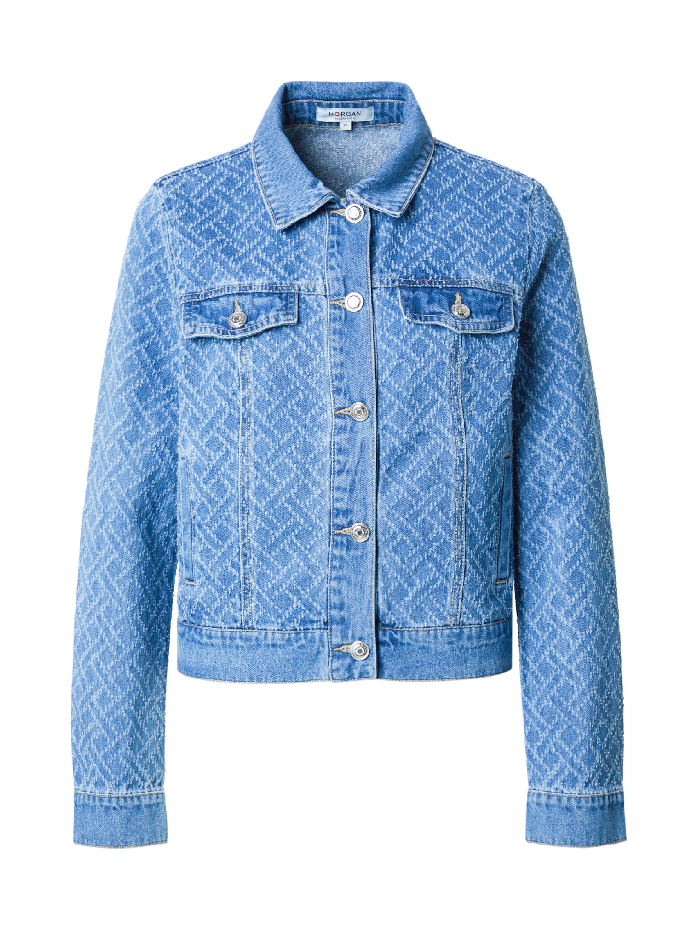 Morgan - Chaqueta de entretiempo 'VOCHAM' en azul: frente