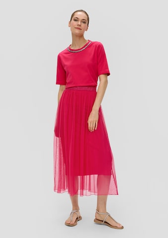 s.Oliver BLACK LABEL Rok in Roze