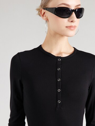 WEEKDAY Shirt in Schwarz