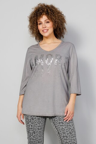 T-shirt MIAMODA en gris : devant