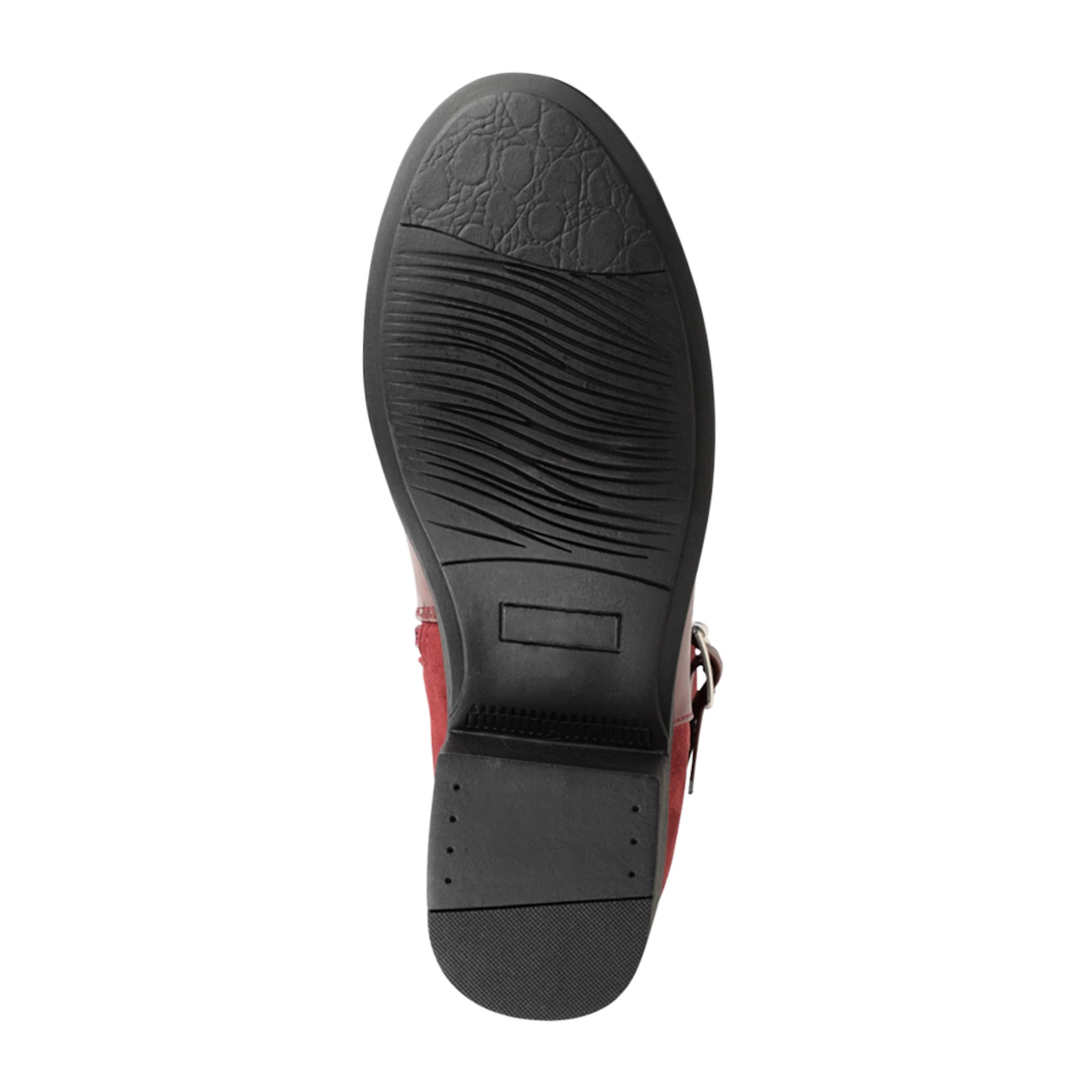 Elara Ankelstøvler i rød