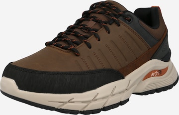 Sneaker bassa di SKECHERS in marrone: frontale