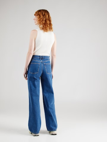 Lindex جينز واسع جينز 'Jackie' بلون أزرق