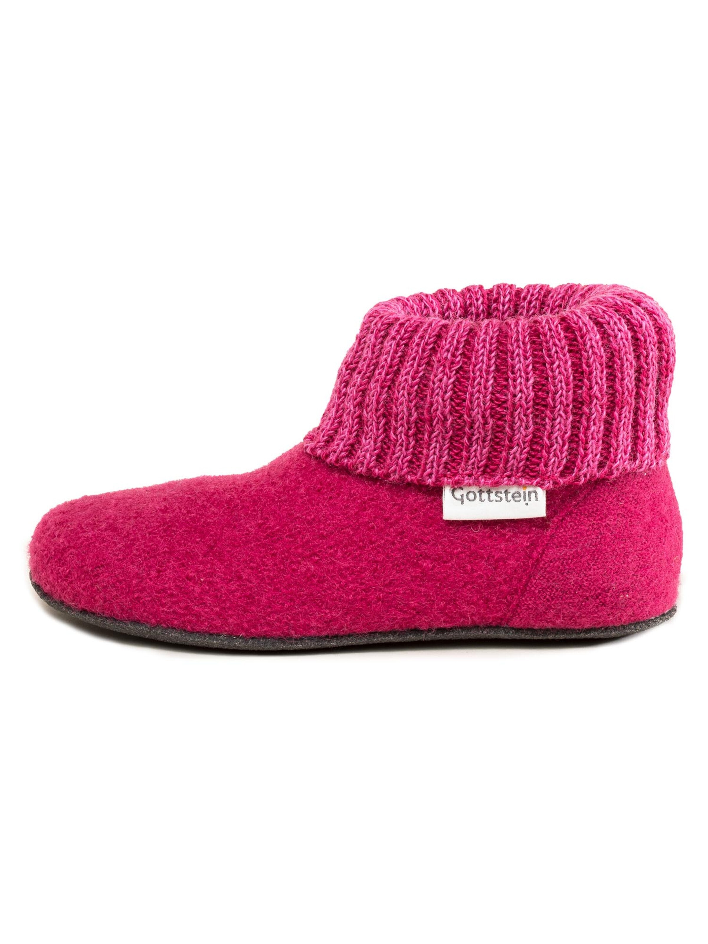 Gottstein Huisschoenen 'Alpine Boot FE' in Roze: voorkant