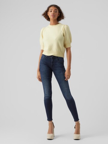 VERO MODA Trui 'VMDoffy' in Beige