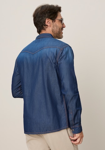ARIZONA Regular fit Button Up Shirt in Blue
