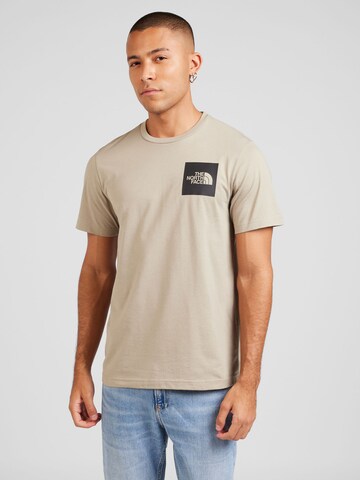 THE NORTH FACE Shirt in Grijs: voorkant