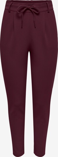 ONLY Pantalon 'CAROLINA' en lie de vin, Vue avec produit