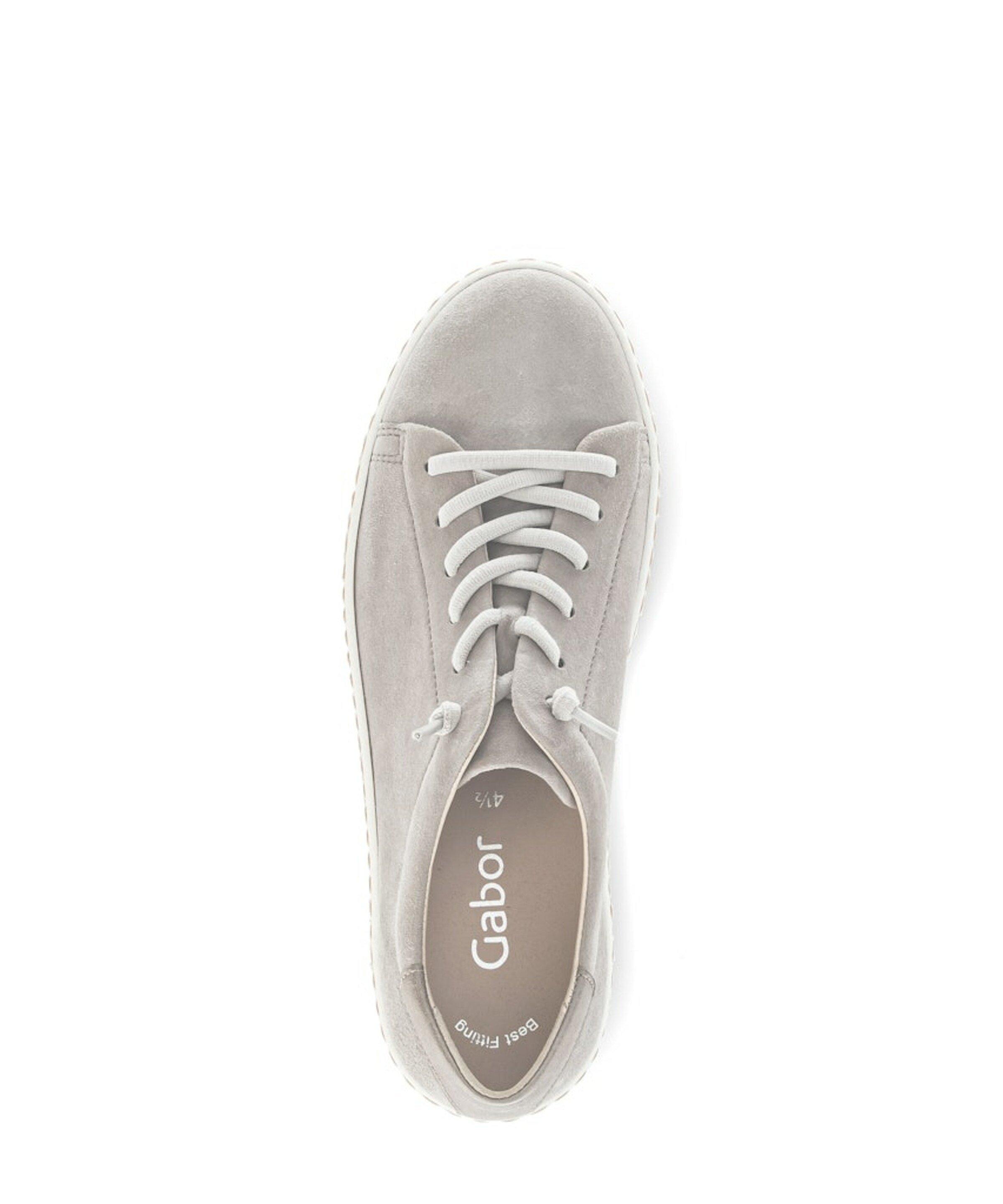 GABOR Lace-up shoe in Grey