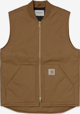 Gilet 'CLASSIC VEST HAMILTON BROWN RIGID' Carhartt WIP en marron : devant