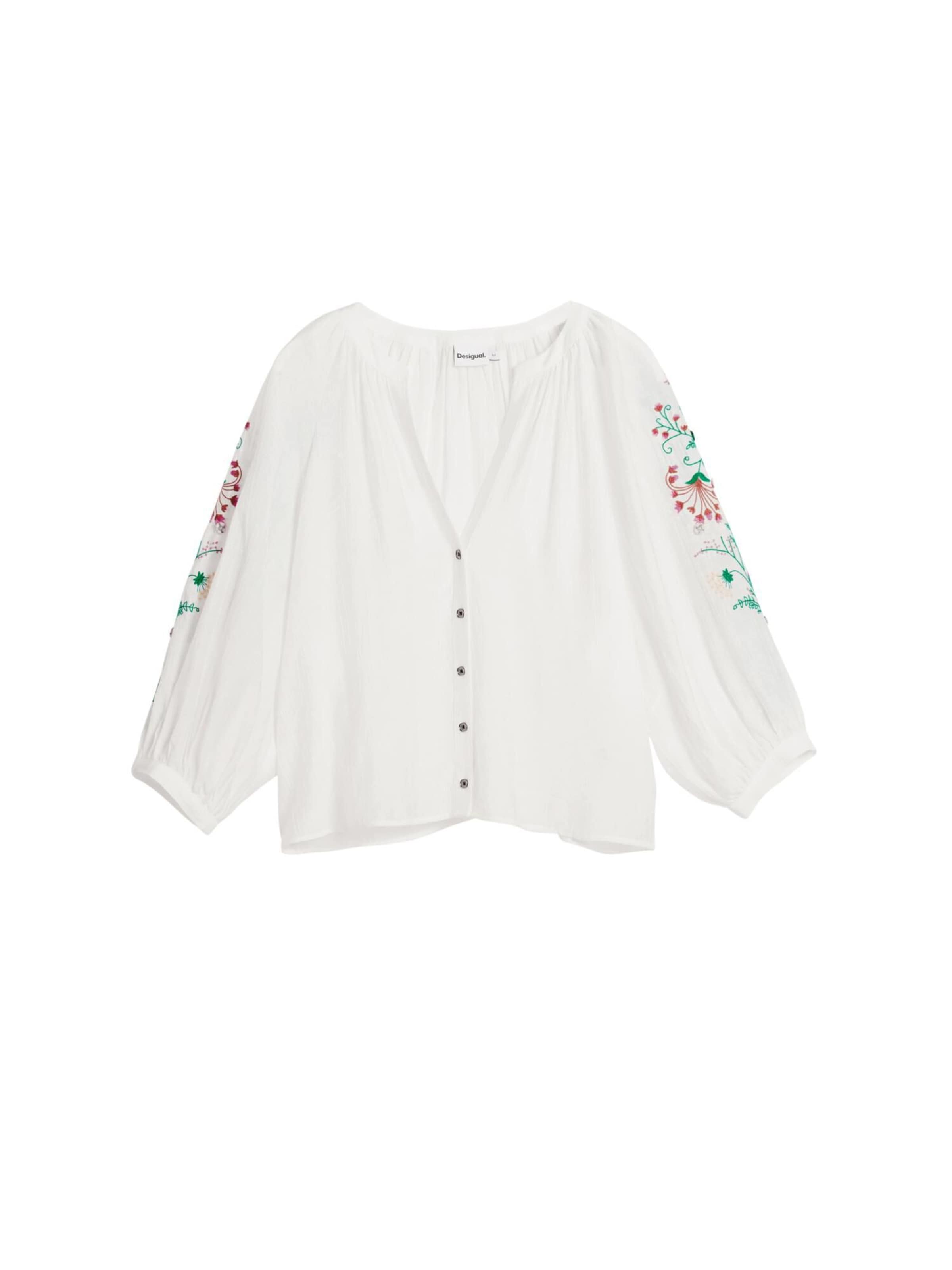 Desigual Блуза в бяло: отпред