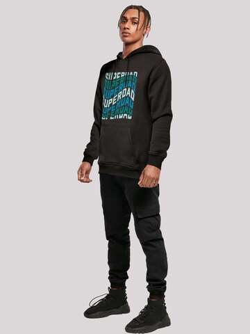 Sweat-shirt 'Super Dad Retro Trend Vatertags Design für Papas' F4NT4STIC en noir