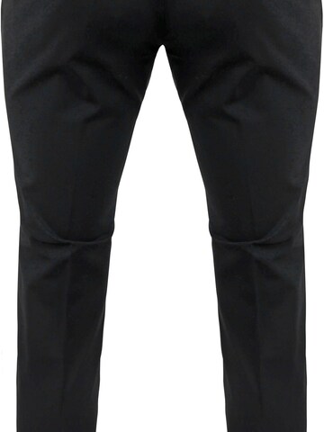 Suitable Slim fit Trousers with creases in Black