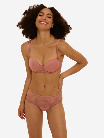 Simone Perele T-shirt Bra 'Délice' in Pink