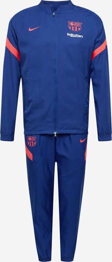 NIKE Träningsoverall i royalblå / orangeröd, Produktvy