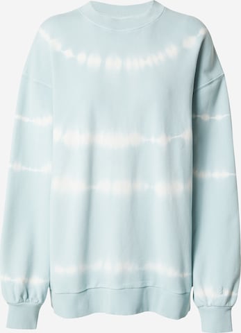 Sweat-shirt 'Enola' A LOT LESS en bleu : devant