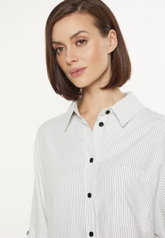 usha BLUE LABEL Blouse 'Classic Look' in Zwart