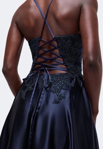 LUXUAR - Vestido de noche en azul