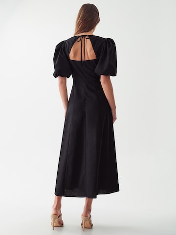 Willa Dress 'THERESE' in Black: back