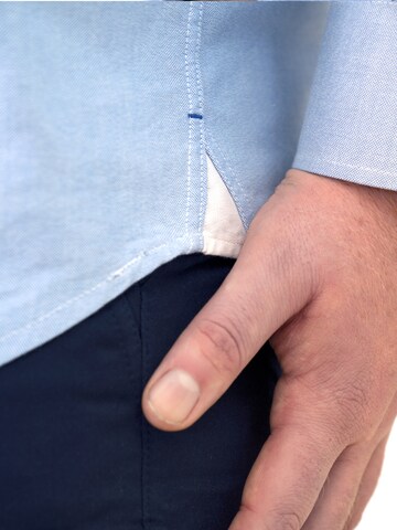 Mr Main Man Regular fit Overhemd in Blauw
