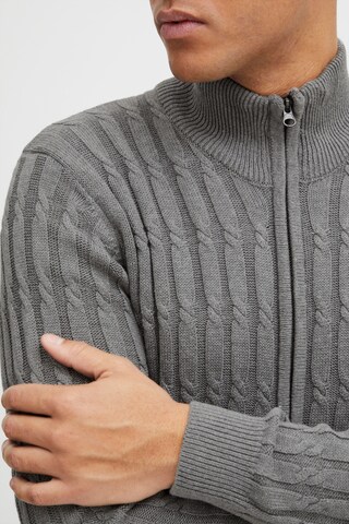 INDICODE JEANS Knit Cardigan in Grey