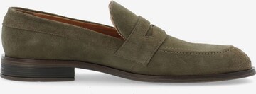 Mocassin 'BYRON ' Bianco en vert