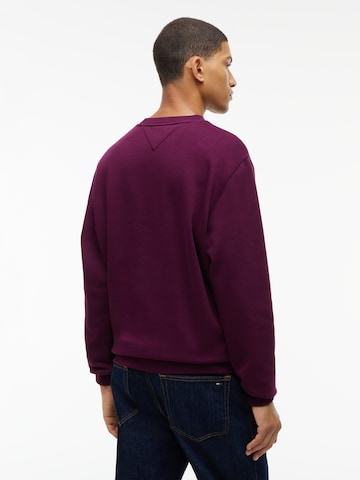 Tommy Jeans Mikina - Fialová