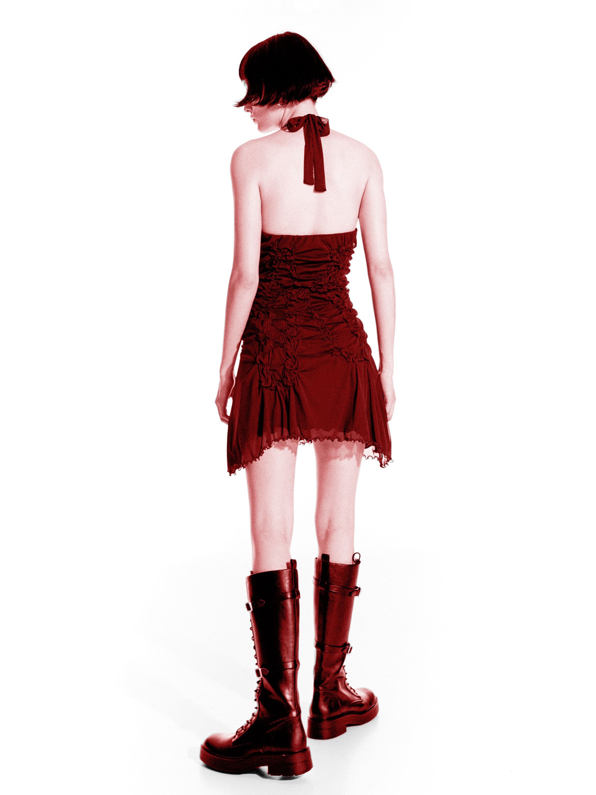 Bershka Kleid in Rot