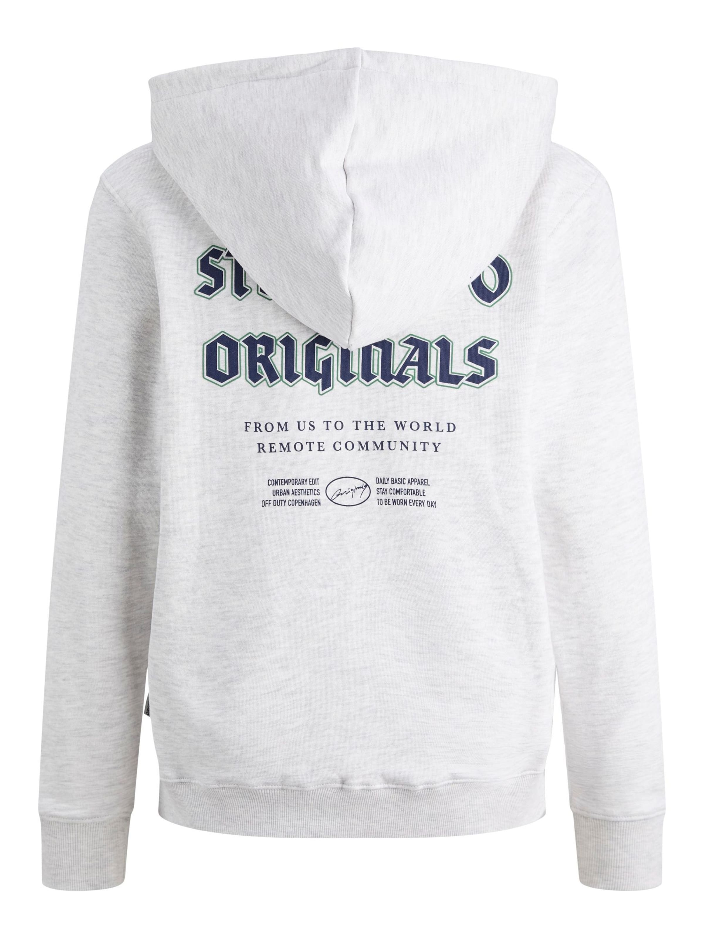 Jack & Jones Junior Sweatshirt in Wit
