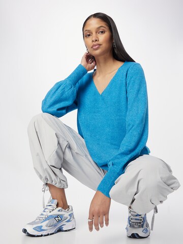 ICHI Sweater 'ALPA' in Blue