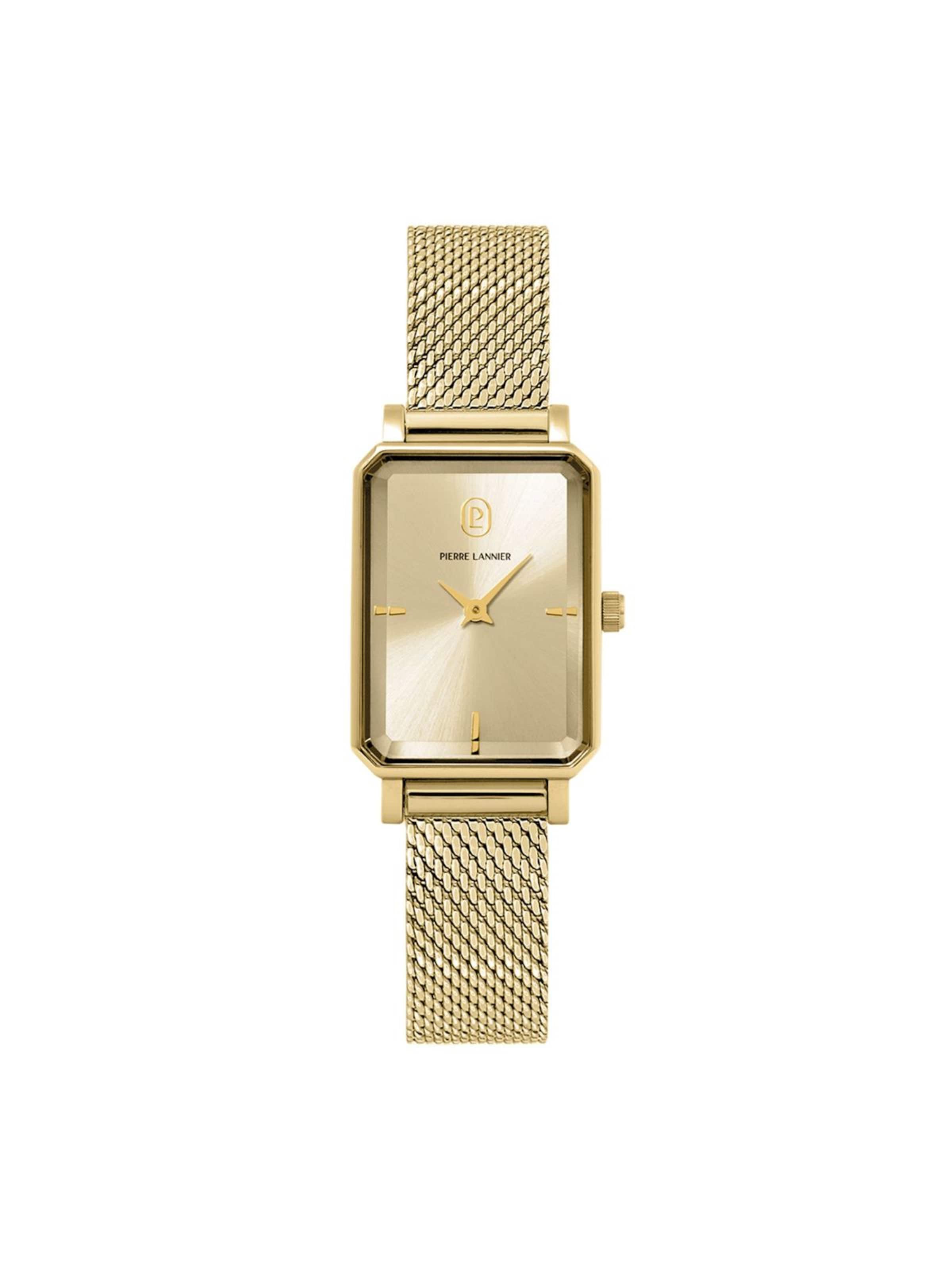Pierre Lannier Analoguhr‌‌‌‌‌ in Gold: Vorderseite