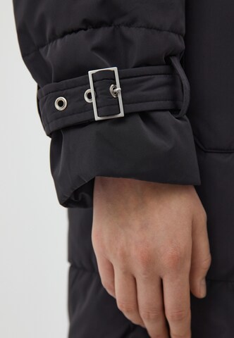 Finn Flare Steppmantel 'Stylish' in Schwarz
