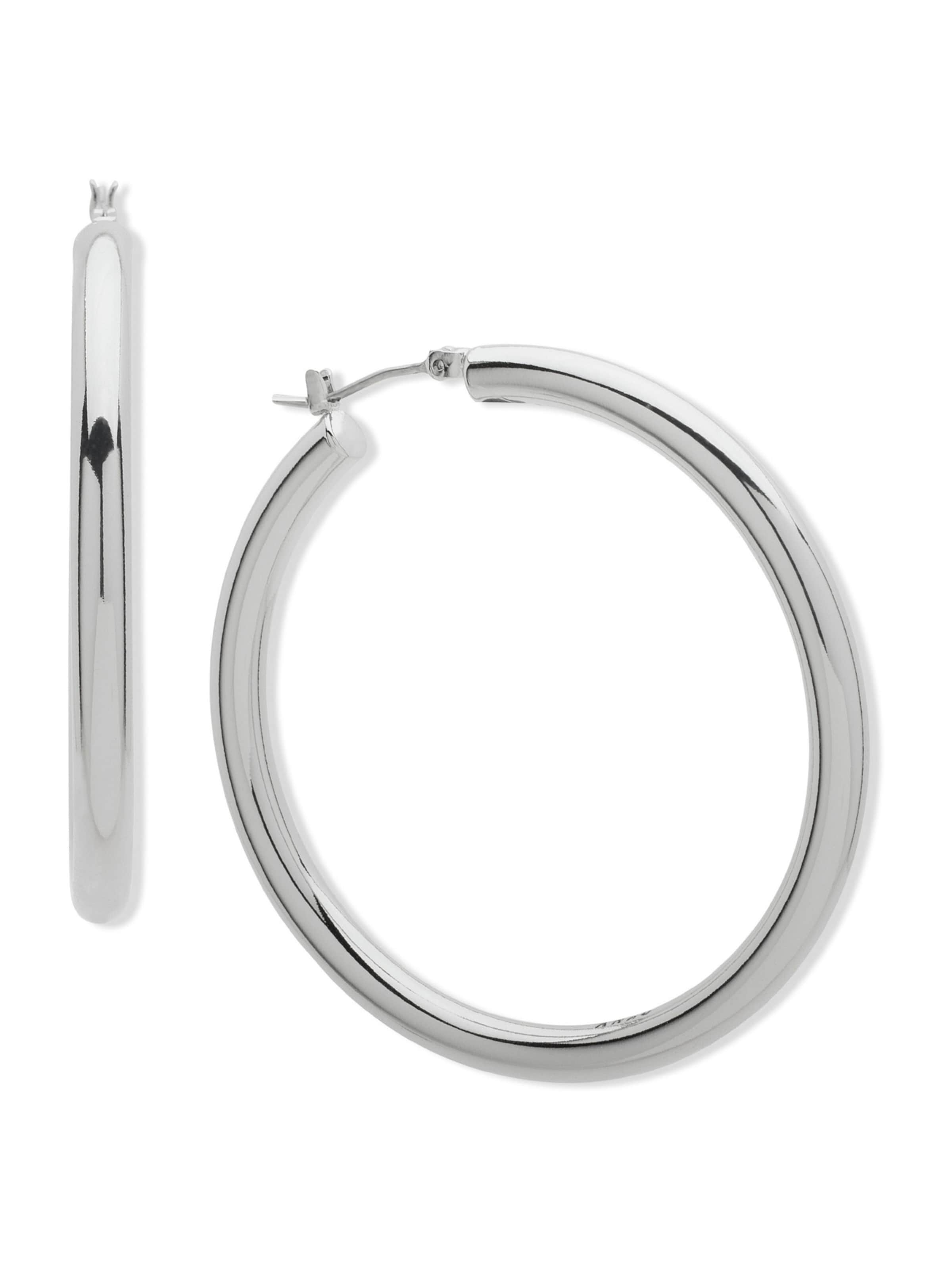 DKNY Серьги в Серебристый: спереди