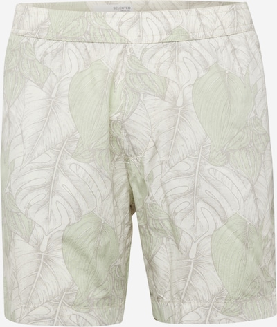 Pantaloni 'AIR' SELECTED HOMME pe gri / gri deschis / verde măr, Vizualizare produs