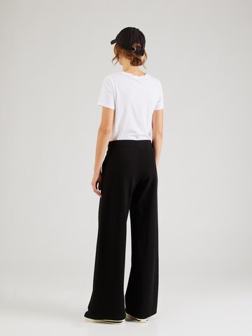 EA7 Emporio Armani Wide leg Broek in Zwart