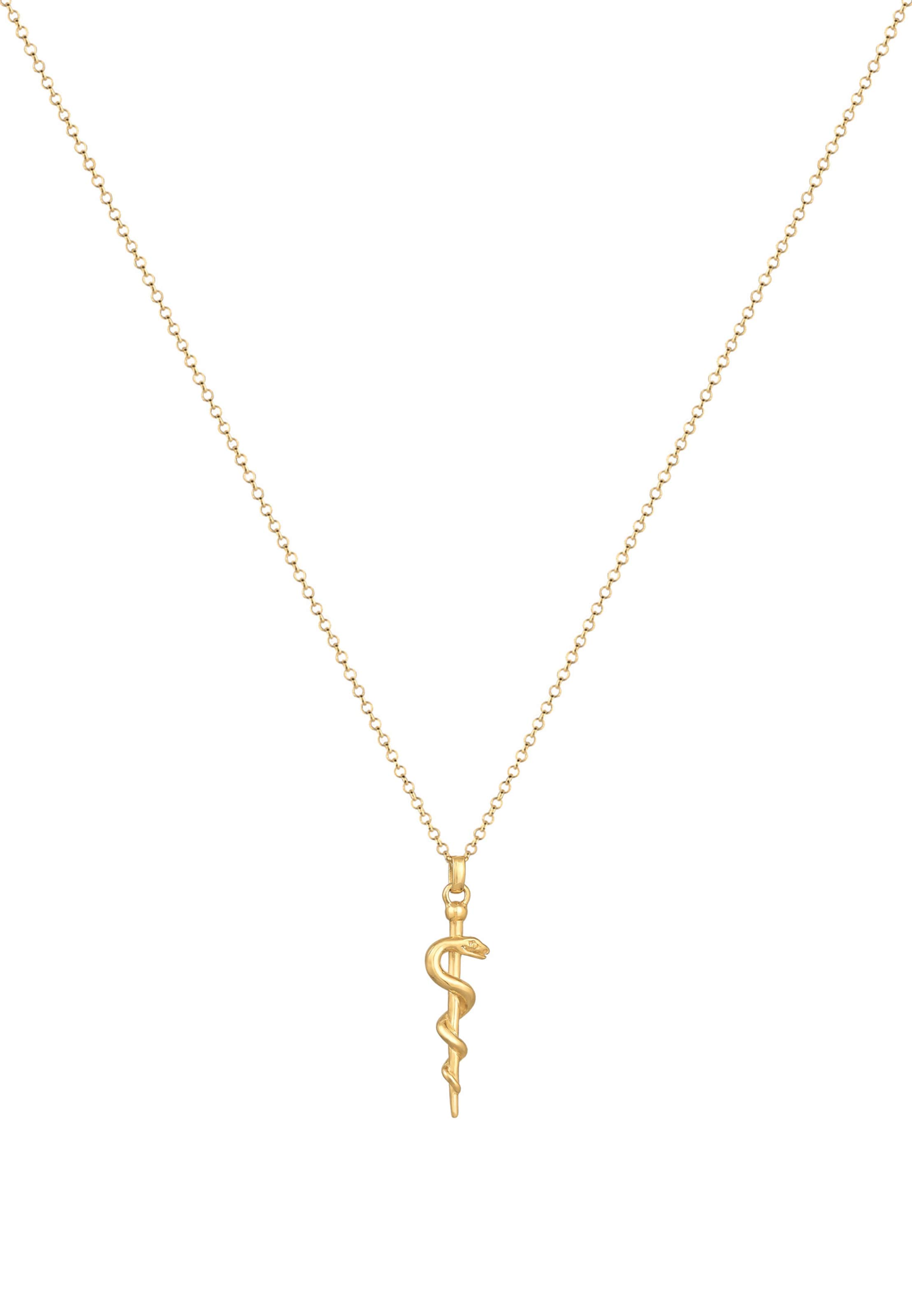 ELLI Necklace in Gold: front