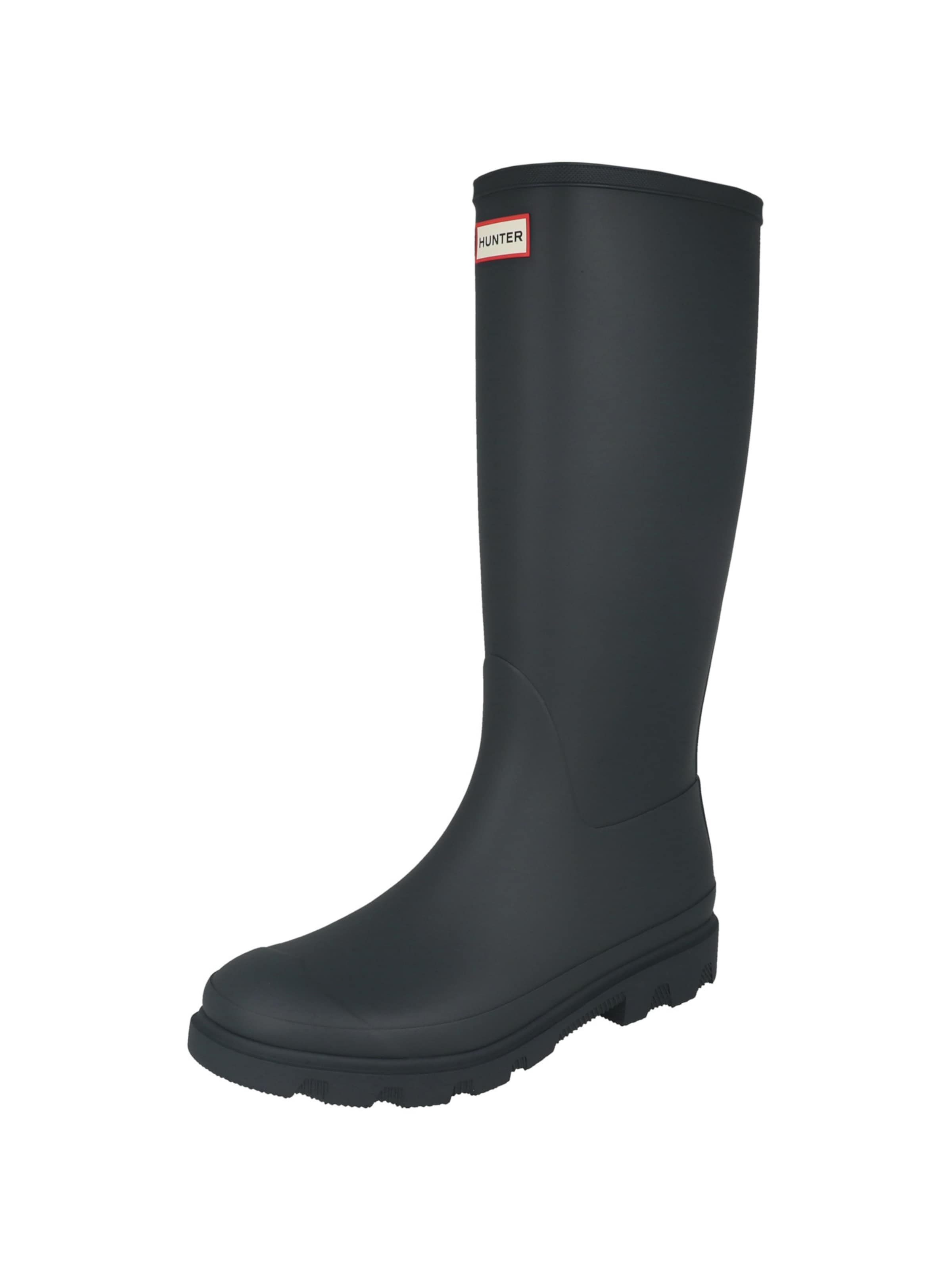 HUNTER Rubber boot 'Downpour' in Blue: front