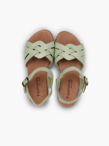 Sandales Pisamonas en vert