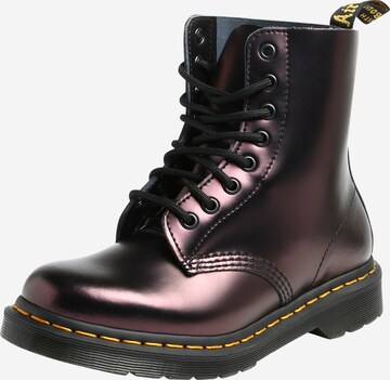 Dr. Martens Lace-Up Ankle Boots 'Pascal' in Red: front