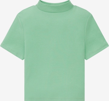 T-Shirt TOM TAILOR en vert : devant