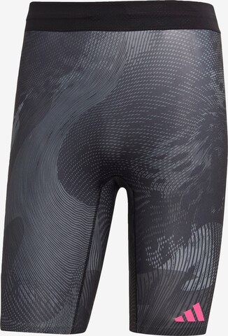 Pantalon de sport 'Adizero Saturday' ADIDAS PERFORMANCE en noir : devant