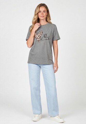 usha BLUE LABEL T-Shirt in Grau