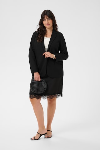 KAFFE CURVE - Falda 'KCJanie' en negro