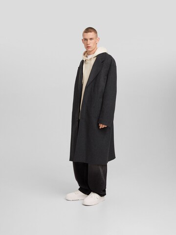 Bershka Between-Seasons Coat in Grey