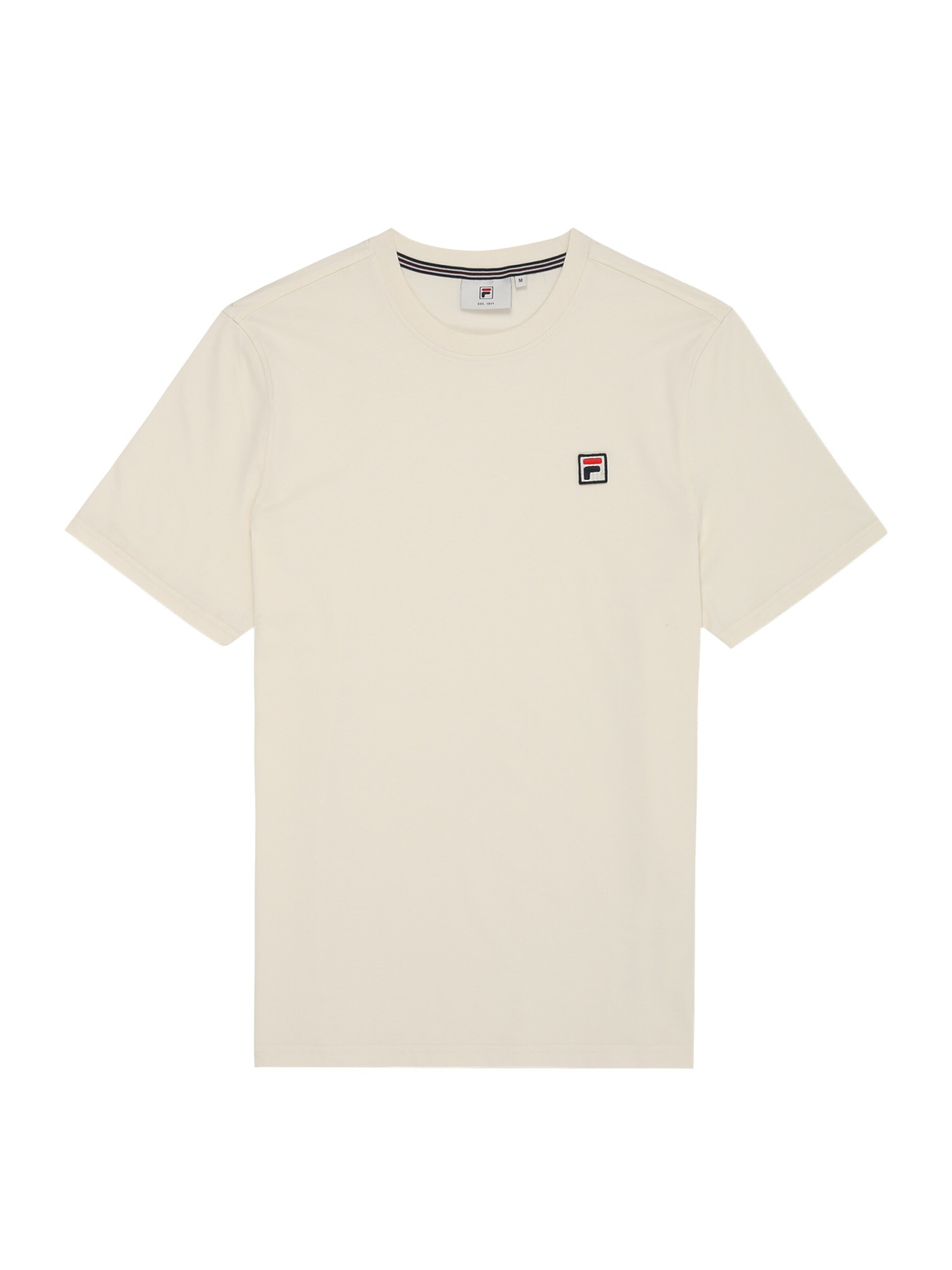 FILA - Camiseta 'BIELLA regular short sleeve t-shirt' en blanco: frente