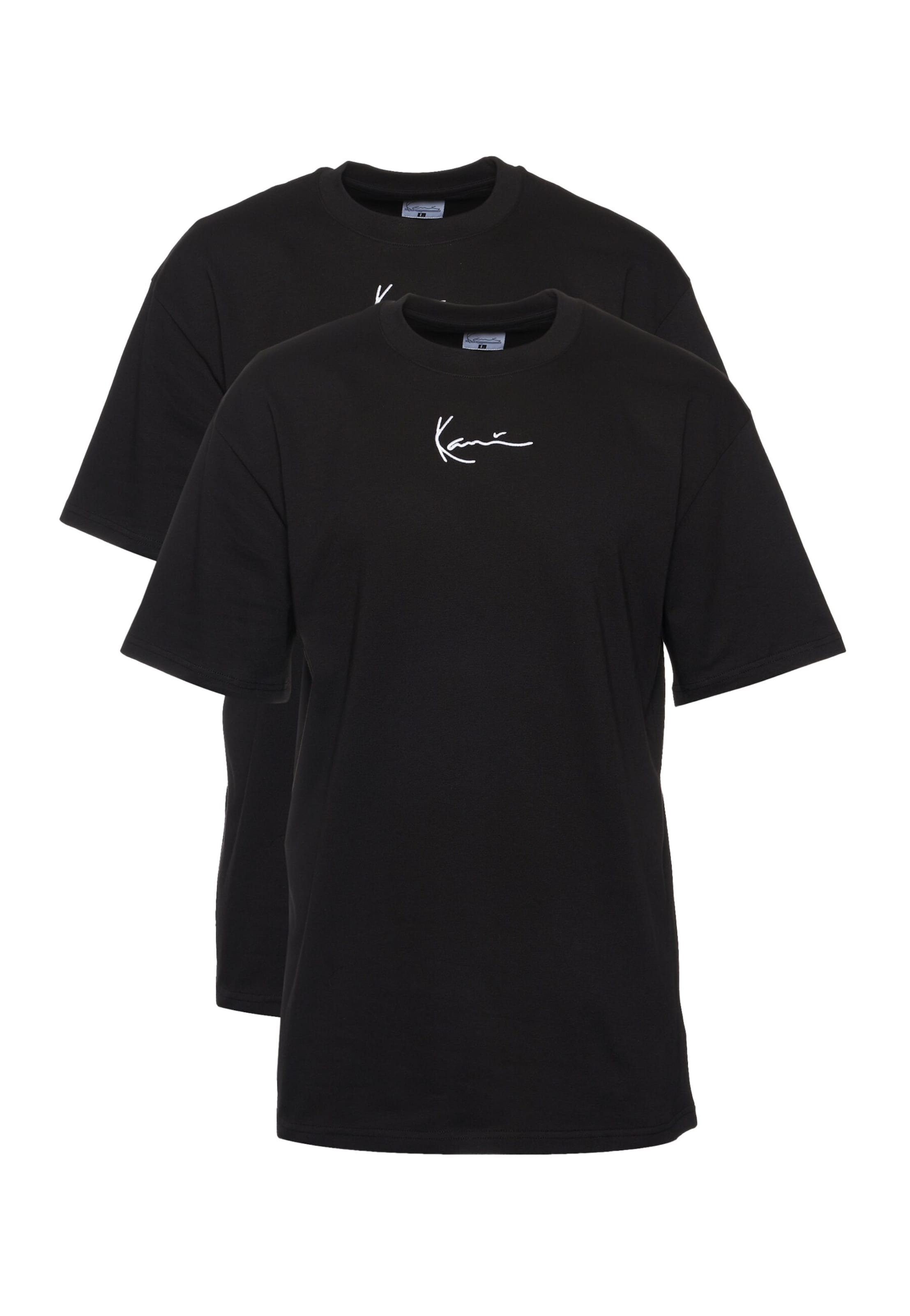 Karl KaniMajica 'KM234-061-1' - crna boja: prednji dio