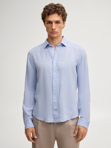 Coupe regular Chemise 'Mike' JOOP! en bleu : devant
