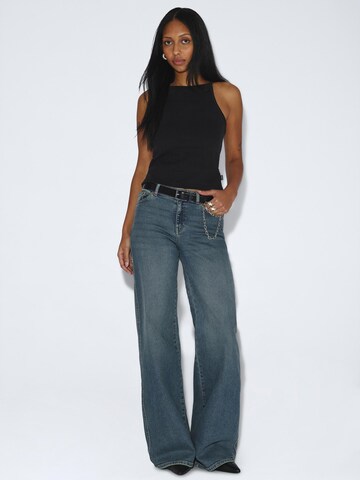 Dr. Denim Slim fit Jeans 'Zila Mid Wide' in Blue