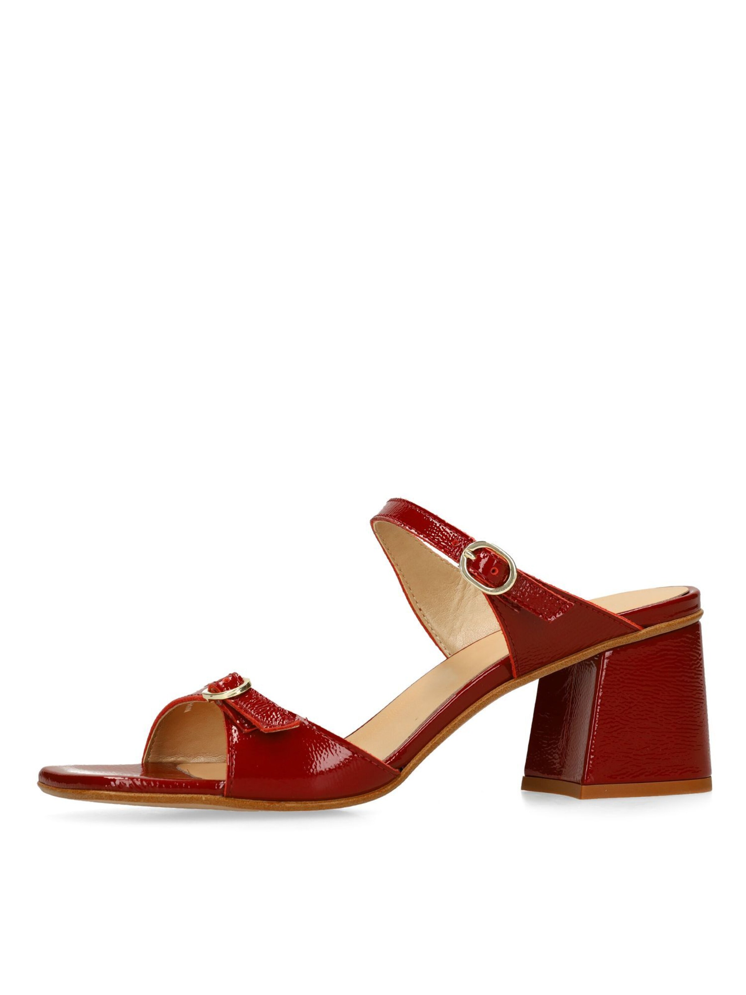 Sandales SACHA en rouge : devant